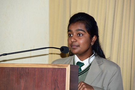 Elocution competition - JSS Public School, Ooty