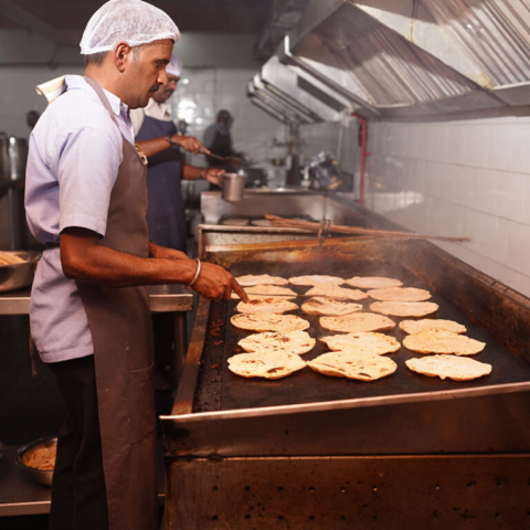 Freshly Prepared food- JSS Public School, Ooty