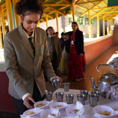 Evening Snacks - JSS Public School, Ooty