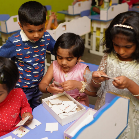 Activity Based Learning - top kindergarten school in ooty