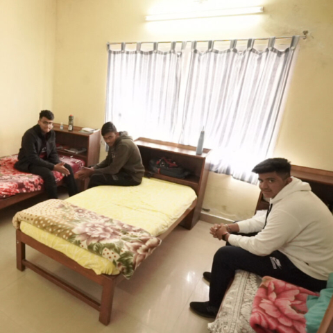 Seniors Hostel room - JSS Public School, Ooty