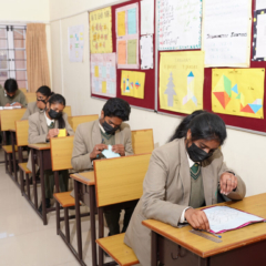 Students Learning Practically - JSS Public School, Ooty